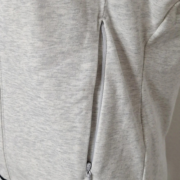 Athleta Heather Gray Gorpcore Sentry Anorak Full Zip Athleisure Hoodie Jacket *S - Picture 10 of 14